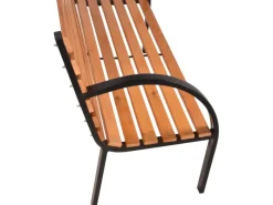 Garden Pleasure Sitzbänke^Parkbank Bellevue 122 cm x 80 cm x 60 cm Natur FSC®