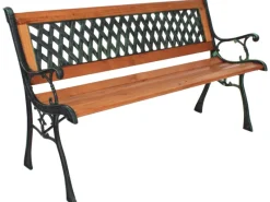 Garden Pleasure Sitzbänke^Parkbank Windsor 125 cm x 75 cm x 52 cm Antik-Grün