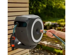 Gardena Wand-Schlauchbox RollUp M mit 20 m Gartenschlauch