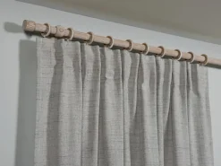 Gardinia Gardinenstangen-Set Shorty Ø 2,5 cm Eiche Castell Gekälkt 200 cm FSC®