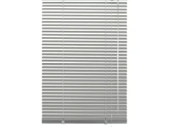 Gardinia Aluminium Jalousie 120 cm x 130 cm Silber