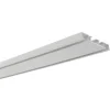 Gardinia Aluminium-Vorhangschiene 2-läufig Weiß 200 cm