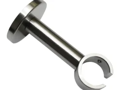 Gardinia Seilspanngarnituren^Deckenträger Windsor für Ø 25 mm Edelstahl-Optik