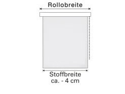 Gardinia Rollos|Raffrollos^Doppelrollo EasyFix mit Montageschiene 45 cm x 150 cm