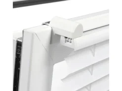 Gardinia Plissees^EasyFix Plissee mit 2 Bedienschienen 75 cm x 130 cm Weiß