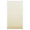 Gardinia Plissees^EasyFix Plissee mit 2 Bedienschienen 55 cm x 130 cm Elfenbein