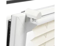 Gardinia Plissees^EasyFix Plissee mit 2 Bedienschienen 55 cm x 130 cm Elfenbein