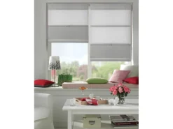 Gardinia Raffrollos^Easyfix Raffrollo Magnetisch Grau 100 cm x 140 cm