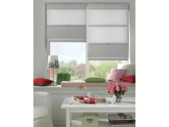 Gardinia Easyfix Raffrollo Magnetisch Grau 80 cmx 140 cm