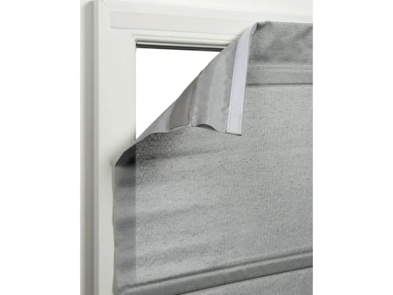 Gardinia Easyfix Raffrollo Magnetisch Grau 80 cmx 140 cm