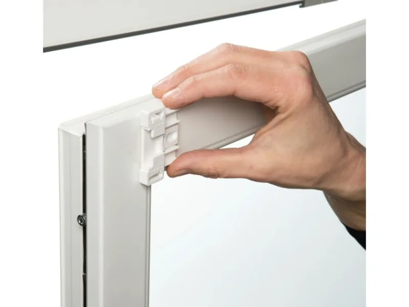 Gardinia EasyFix Rollo Natur 60 cm x 150 cm Weiß