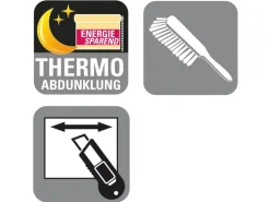 Gardinia EasyFix Rollo Thermo energiesparend 95 cm x 150 cm