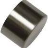 Gardinia Endkappe Windsor für Ø 25 mm Edelstahl-Optik