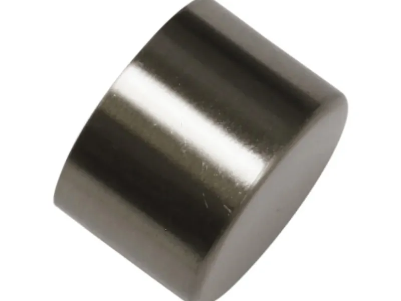 Gardinia Endkappe Windsor für Ø 25 mm Edelstahl-Optik