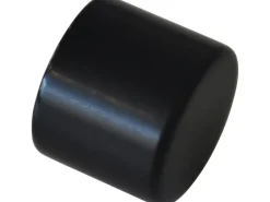 Gardinia Endstück Chicago Kappe für Ø 20 mm Schwarz-Matt 2-er Pack