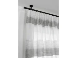 Gardinia Endstück Chicago Kappe für Ø 20 mm Schwarz-Matt 2-er Pack