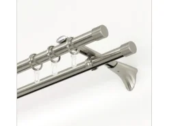 Gardinia Gardinenstangen^Endstück Chicago Kappe für Ø 20 mm optik 2-er Pack