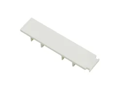 Gardinia Gardinenschienen^Endstück für Vorhangschiene GE2 2-läufig Weiß 2-er Pack