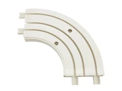 Gardinia Gardinenschienen^Erkerbogen 3-läufig GE3 Weiß 18,5 cm x 18,5 cm