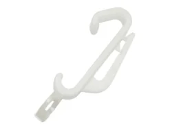 Gardinia Gardinen-Clip-Gleiter Weiß 20-er Pack