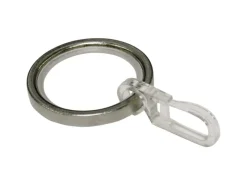 Gardinia Gardinenstangen^Gardinenringe Chicago für Ø 20 mm 10-er Pack