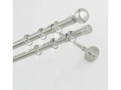 Gardinia Gardinenstangen^Gardinenringe Chicago für Ø 20 mm 10-er Pack