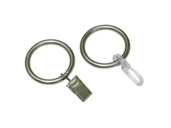 Gardinia Gardinen|Seilspanngarnituren^Gardinenringe Europa für Ø 19 mm 10-er Pack