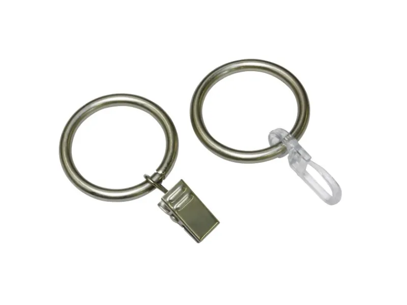 Gardinia Gardinen|Seilspanngarnituren^Gardinenringe Europa für Ø 19 mm 10-er Pack