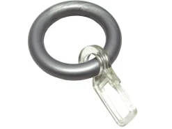 Gardinia Gardinenstangen^Gardinenringe für Vitrage- und Caféhausstangen -Matt 10-er Pack