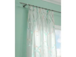 Gardinia Gardinenstangen^Gardinenringe New York für Ø 12 mm Edelstahl 8-er Pack