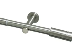 Gardinia Vorhänge|Gardinenstangen^Gardinenstange Zylinder -Optik 190 cm - 360 cm