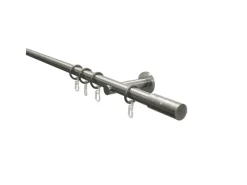 Gardinia Gardinenstangen-Set Zylinder Ø 20 mm optik 200 cm