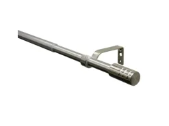 Gardinia Seilspanngarnituren^Gardinenstangen-Set Zylinder Ø 16/19 mm Edelstahl 120 cm - 210 cm