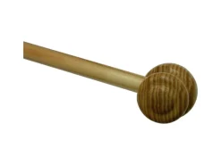 Gardinia Gardinenstangen^Holz-Träger für Vitragestange Montana Ø 11 mm Kiefer/Natur