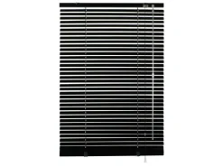 Gardinia Jalousie Aluminium 60 cm x 175 cm Schwarz
