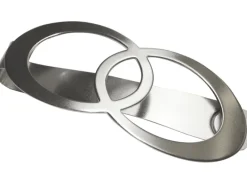 Gardinia Raffspange Infinity Edelstahl gebürstet