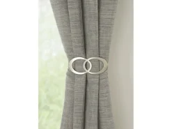 Gardinia Raffspange Infinity Edelstahl gebürstet