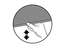 Gardinia Raffrollos^Rollo Comfort Move 75 cm x 150 cm