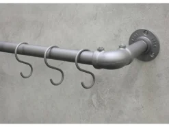 Gardinia S - Haken Industrial Home Ø 25 mm Silber 10 Stück