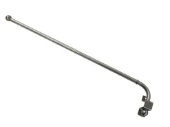 Gardinia Schwenkstange Ø 12 mm Edelstahloptik 55 cm - 85 cm