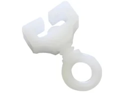 Gardinia Insektenschutz|Gardinenschienen^T-Feststeller Weiß 6-er Pack