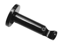 Gardinia Gardinenstangen^Träger Chicago für Ø 20 mm offen Schwarz 8 cm