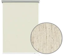 Gardinia Verdunkelungsrollo Thermo Struktur 92 cm x 180 cm Natur