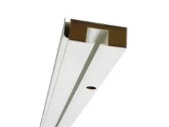 Gardinia Vorhänge|Gardinen^Vorhangschiene 1-läufig GE1 Weiß 210 cm