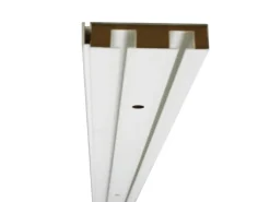 Gardinia Vorhangschiene 2-läufig GE2 Weiß 300 cm