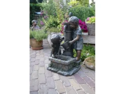 AcquaArte Vogeltränken^Gartenbrunnen-Set Atlanta