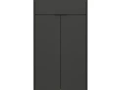 Germania Kommode^Kommode Forano 4499 Graphit Eiche 56 cm x 98 cm x 34 cm