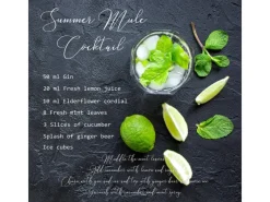 Pro Art Glasbild Limette 20 cm x 20 cm