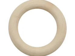 Künstlerzubehör^Glorex Holzring 30 mm x 6 mm, 8 Stk., FSC®