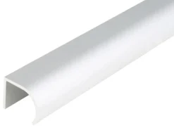 Griffprofil Aluminium 19 mm x 25 mm x 2.000 mm Silber
